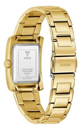 Imagem de Relógio Guess Feminino Dourado Retangular Numeros Romanos