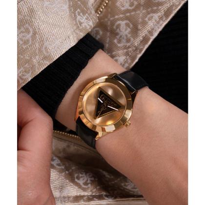 Imagem de Relógio Guess Feminino Ladies Tone GW0744L2 Dourado Pulseira em couro