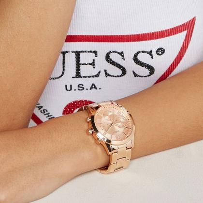 Imagem de Relógio Guess Feminino Multifunção W1070L3 Rose