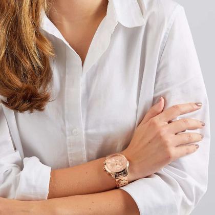 Imagem de Relógio Guess Feminino Multifunção W1070L3 Rose