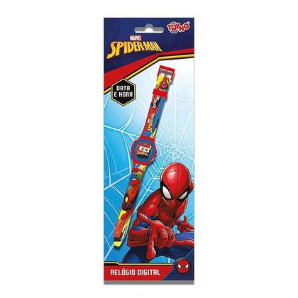 Imagem de Relógio Homem Aranha Digital Infantil De Pulso Toyng - 51457