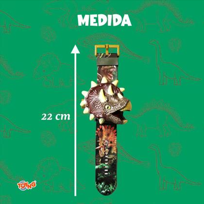 Imagem de Relogio Infantil Digital Masculino com Projetor Divertido de Dinossauro - Toyng