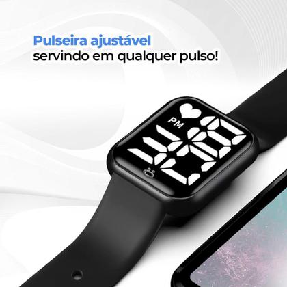 Imagem de Relogio Infantil Digital + Oculos Uv Proteção Sol Pulseira