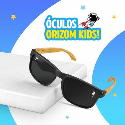 Imagem de relogio infantil digital prova dagua + oculos uv proteção menino verão qualidade premium resistente pulseira ajustavel proteção uv preto sol