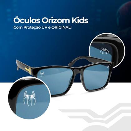 Imagem de Relogio infantil homem aranha digital + oculos proteção uv presente silicone criança esportivo