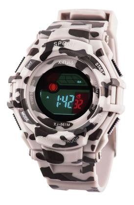 Imagem de Relógio Infantil Masculino Camuflado Xinjia com Cronometro Resistente a Água XJ861