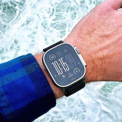 Imagem de Relógio inteligente 2024 Watch 9 Ultra 2 Chat GPT integrado + 7 Pulseiras e película protetora externa GPS