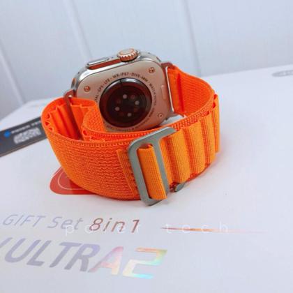 Imagem de Relógio inteligente 2024 Watch 9 Ultra 2 Chat GPT integrado + 7 Pulseiras e película protetora externa GPS