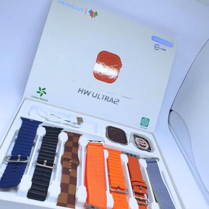 Imagem de Relógio inteligente 2024 Watch 9 Ultra 2 Chat GPT integrado + 7 Pulseiras e película protetora externa GPS