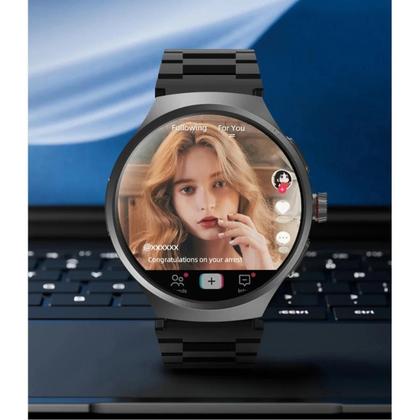 Imagem de Relógio Inteligente 4G Android 10 VP50 Com Câmera Rotativa De 800W, GPS, WiFi E Google Play Store