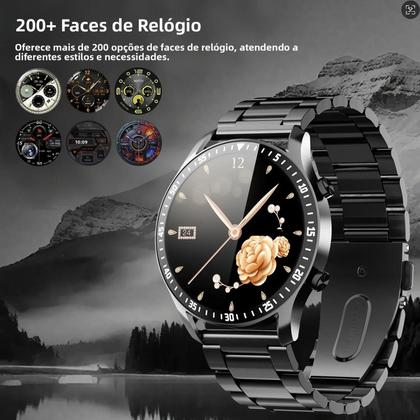 Imagem de Relógio Inteligente Com Tela Touch HD, Assistente De Voz, Chamada BT, Pulseira Para Crianças, 100+