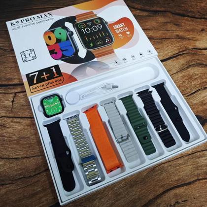 Imagem de Relógio Inteligente digital smart watch K9 Pro com 7 pulseiras