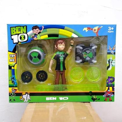 Imagem de Relógio Inteligente Infantil, Figuras De Ação, Omnitrix BEN10 Ben Tennyson, Luz De Projeção, Som,