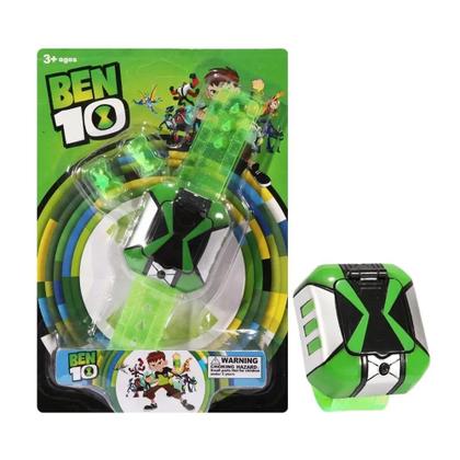 Imagem de Relógio Inteligente Infantil, Figuras De Ação, Omnitrix BEN10 Ben Tennyson, Luz De Projeção, Som,