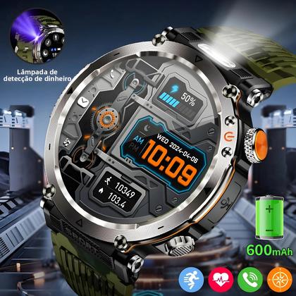 Imagem de Relógio Inteligente LIGE Com Chamadas Bluetooth, Tela IPS De 1,7 Polegadas, Mais De 100 Modos De