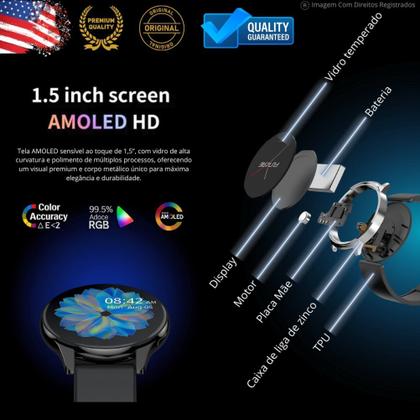 Imagem de Relógio Inteligente Para Samsung Galaxy A15 5G