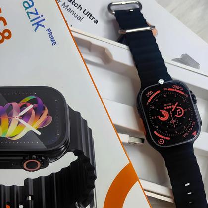 Imagem de Relógio inteligente S10 Ultra + lançamento Smartwach inteligente android e iOs Masculino Feminino 49mm 