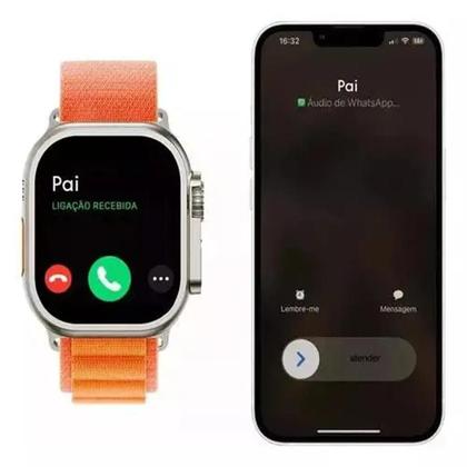 Imagem de Relógio Inteligente Smart watch K13 Ultra Mini 40mm com 7 Pulseiras