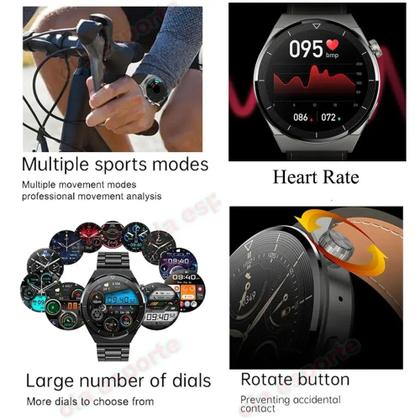 Imagem de Relógio Inteligente Smartwatch 4 Pro Unissex A Prova D'água