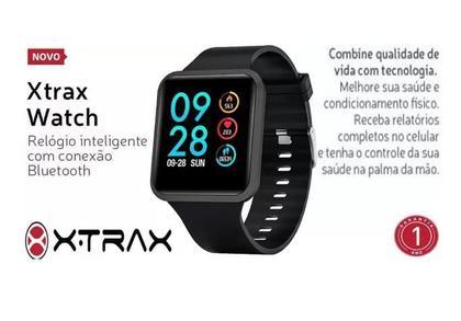 Imagem de Relógio Inteligente Smartwatch Bluetooth Fitness Celular Android IOS Resistente A Água Tela Touch Batimento Cardíaco Pre