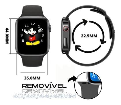 Imagem de Relógio Inteligente Smartwatch GL08 Feminino Masculino Digital Preto