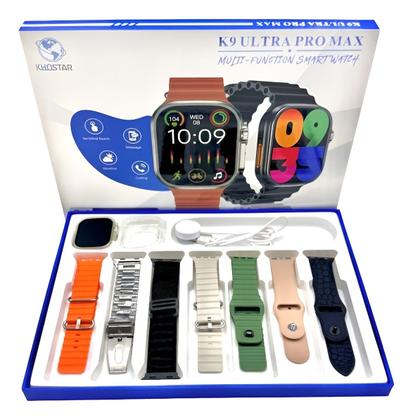 Imagem de Relógio Inteligente Smartwatch Série 9 Ultra 2ª geração Lançamento +7 pulseiras relógio inteligente android e iOs para a