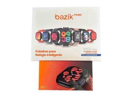 Imagem de Relógio Inteligente Smartwatch W53 7 Pulseiras Series 9 Multi-funções Masculino Feminino