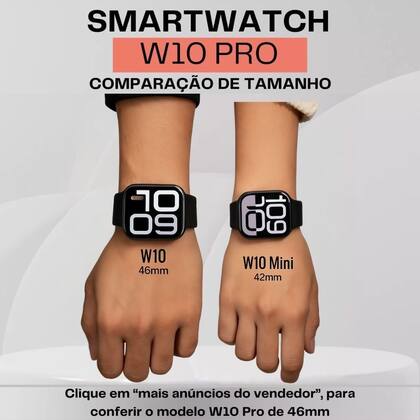 EA iAMP Micro300 & WIZZY 10 セット Relógio Inteligente SmartwatchW10 Mini 8 Pulseiras Preto