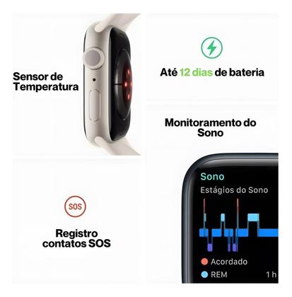 Imagem de Relógio inteligente W59 Pro 2024 9ª geração NFC GPS tela infinita 2.2'' Smartwatch masculino e feminino + 2 Pulseiras e Película