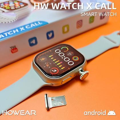 Imagem de Relógio inteligente WearFit Pro 16GB Chip 5G Câmera rotativa Celular de Pulso Wifi Smartwatch com sistema Android integrado PlayStore