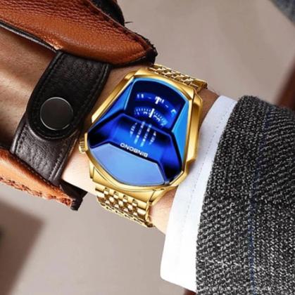 Imagem de Relogio Lançamento 2022 de Luxo Exclusivo Dourado