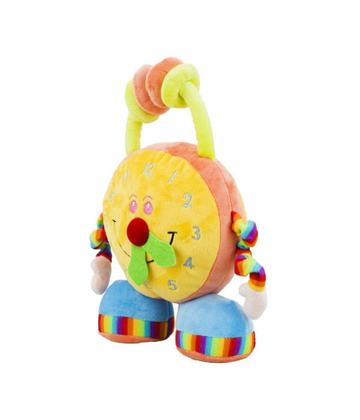 Imagem de Relógio Laranja 24cm - Pelúcia - Fofy Toys