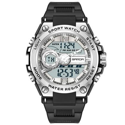 Imagem de Relógio  Led Digital  Display Duplo  Sport A Prova Dágua 6092