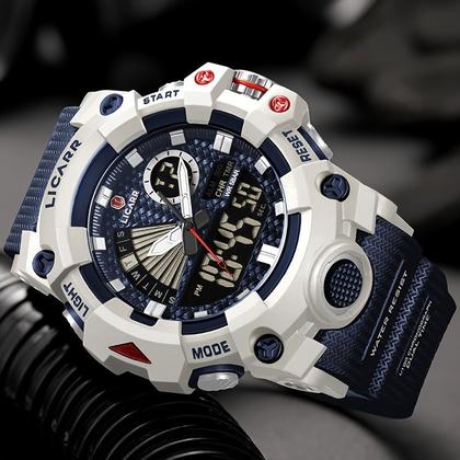 Imagem de Relógio LICARR Top Luxury - Cronômetro à Prova d'Água, Quartzo 9532