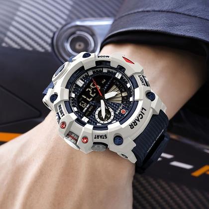Imagem de Relógio LICARR Top Luxury - Cronômetro à Prova d'Água, Quartzo 9532