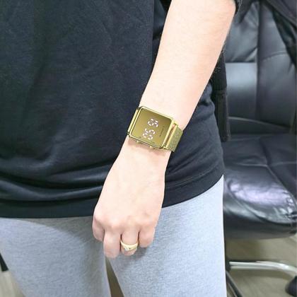 Imagem de Relógio Lince Feminino Digital Led Espelhado MDG4619L BXKX