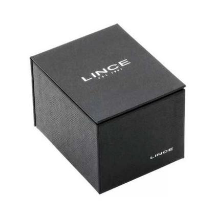 Imagem de Relogio Lince Feminino dourado quadrado pequeno banhado folheado com numeros LQGM046L30 C2KX