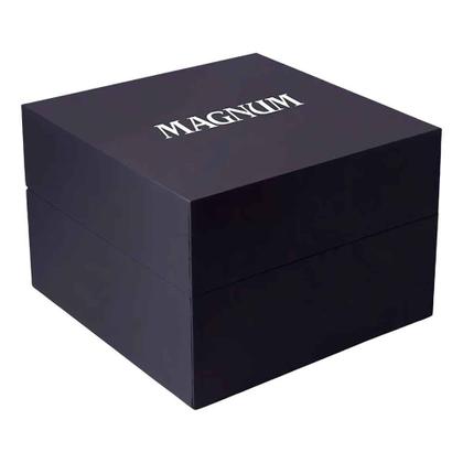 Imagem de Relógio Magnum Masculino Prateado Analógico MA32176T Clássico