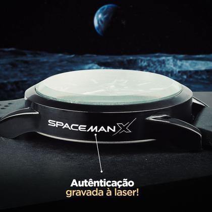 Imagem de relogio masculino aço inox preto qualidade premium + caixa analogico presente preto pulseira ajustável ponteiro original