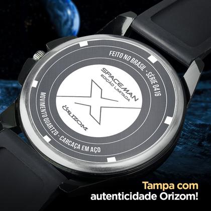 Imagem de relogio masculino aço inox preto qualidade premium + caixa analogico presente preto pulseira ajustável ponteiro original