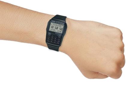 Imagem de Relógio Masculino Casio Calculadora Data Bank Preto DBC-32-1ADF