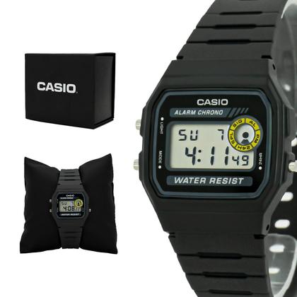 Imagem de Relógio Masculino Casio Digital Resina Preto Original Resistente à Água F94WA8DGSC