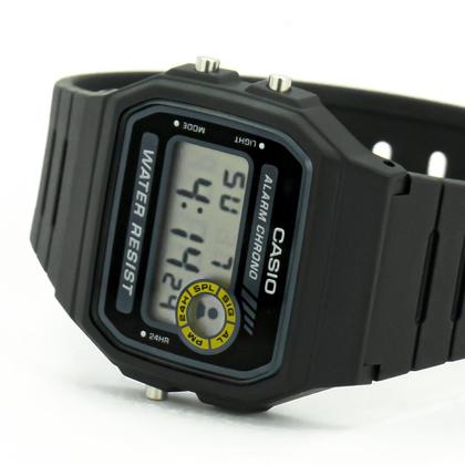 Imagem de Relógio Masculino Casio Digital Resina Preto Original Resistente à Água F94WA8DGSC