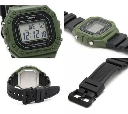 Imagem de Relógio Masculino Casio Digital W-218H-3Avdf