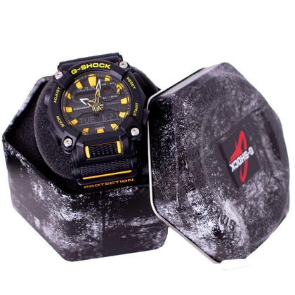 Relógio Masculino Casio G-Shock Anadigi Amarelo GA-900A-1A9DR