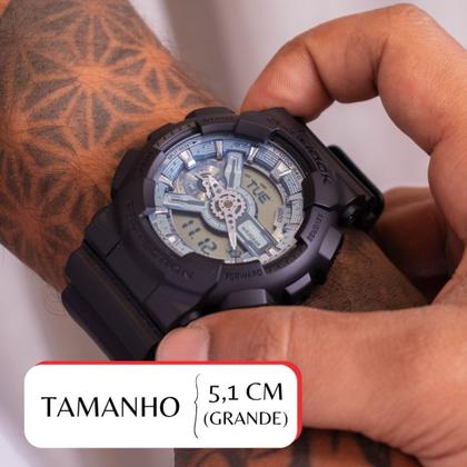 Imagem de Relógio Masculino Casio G-Shock Azul GA-110CD-1A2DR