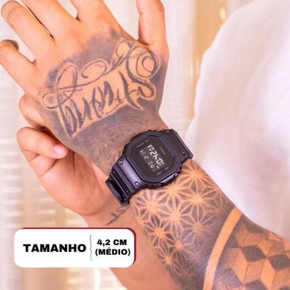 Imagem de Relógio Masculino Casio G-Shock Preto Digital DW-5600BB-1DR Prova DAgua