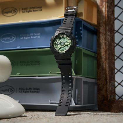 Imagem de Relógio Masculino Casio G-Shock Verde GA-110CD-1A3DR