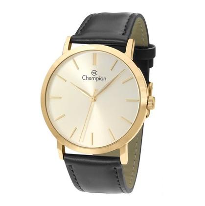 Imagem de Relógio Masculino Champion Analógico Couro Preto CN20677X