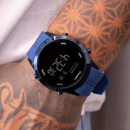 Imagem de Relógio Masculino Champion Digital Esportivo Azul CH40259A